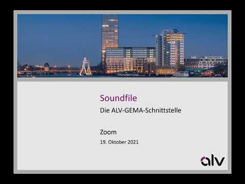 GEMA Soundfile mit ALV melden für Musikverleger und Labels