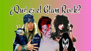¿Qué significa Glamrock?