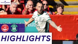 Aberdeen 0-2 Hibernian | Hibs Score Two To Secure Away Win | cinch Premiership