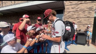 Hog fans react to Arkansas's win over Stanford