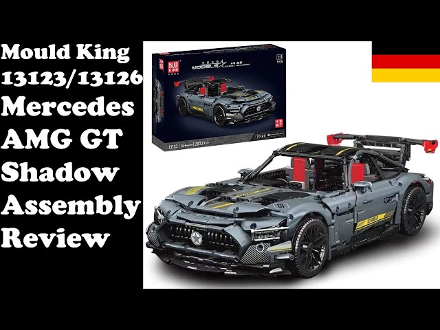 Mould King 13123 - Mercedos AMG GT Shadow - Review - YouTube