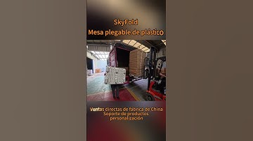 China fábrica directa mesa plegable de plástico #mesaplegable  #senruihome #skyfold #Chinafábrica