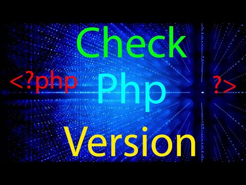 Check php version on Ubuntu 21 04