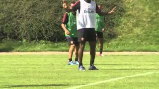 Santi Cazorla Training In Cologne