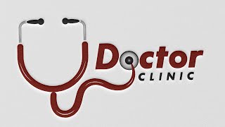 Doctor logo design||Doctor clinic logo design illustrator cc||Graphic design tutorial||Rasheed RGD