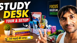 Best Study Desk Setup for Students 🚀 | Study Motivation Room Tour😱 ll SumitRajput004 Vlog 