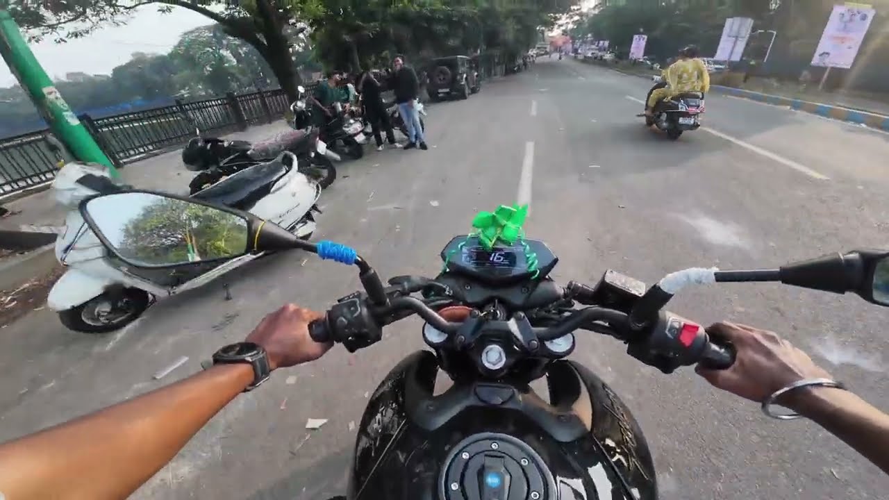 Pulsar N250 - Delivery and First Ride | Vlog No. 5 | Yash Chavan Vlogs