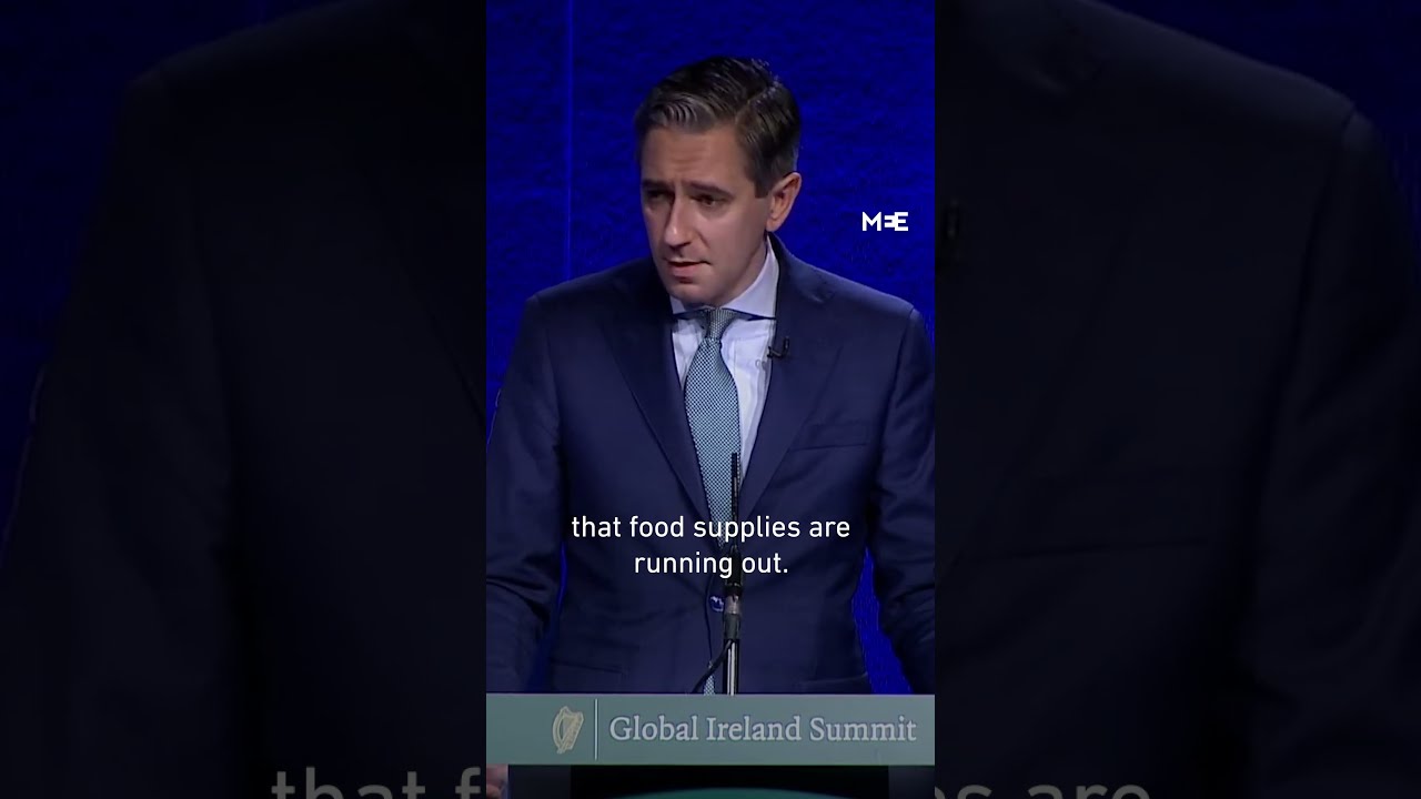 Ireland S Simon Harris Condemns Gaza Blockade Says World Is Not Doing Enough 