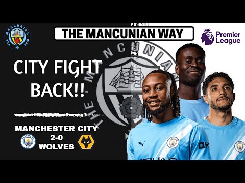 Thumbnail for CITY FIGHT BACK!! MCFC 2-0 WOLVES #mcfc #mancity #football #wfc #wolves #marmoosh #semenyo #guehi