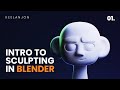 Blender Sculpting Tutorial For Beginners Stylized Head Sculpt Blender Tutorial 