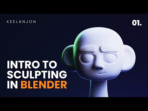 Sculpting Tutorial for Beginners - Stylized Head Sculpt Tutorial - YouTube