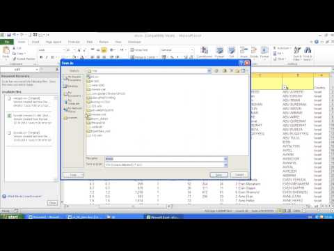 save excel as