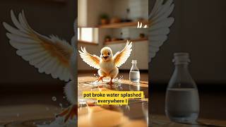 The clay pot|kids stories|Robot and chick stories