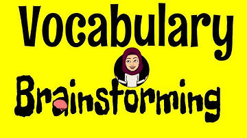 Vocabulary Brain Breaks Activity