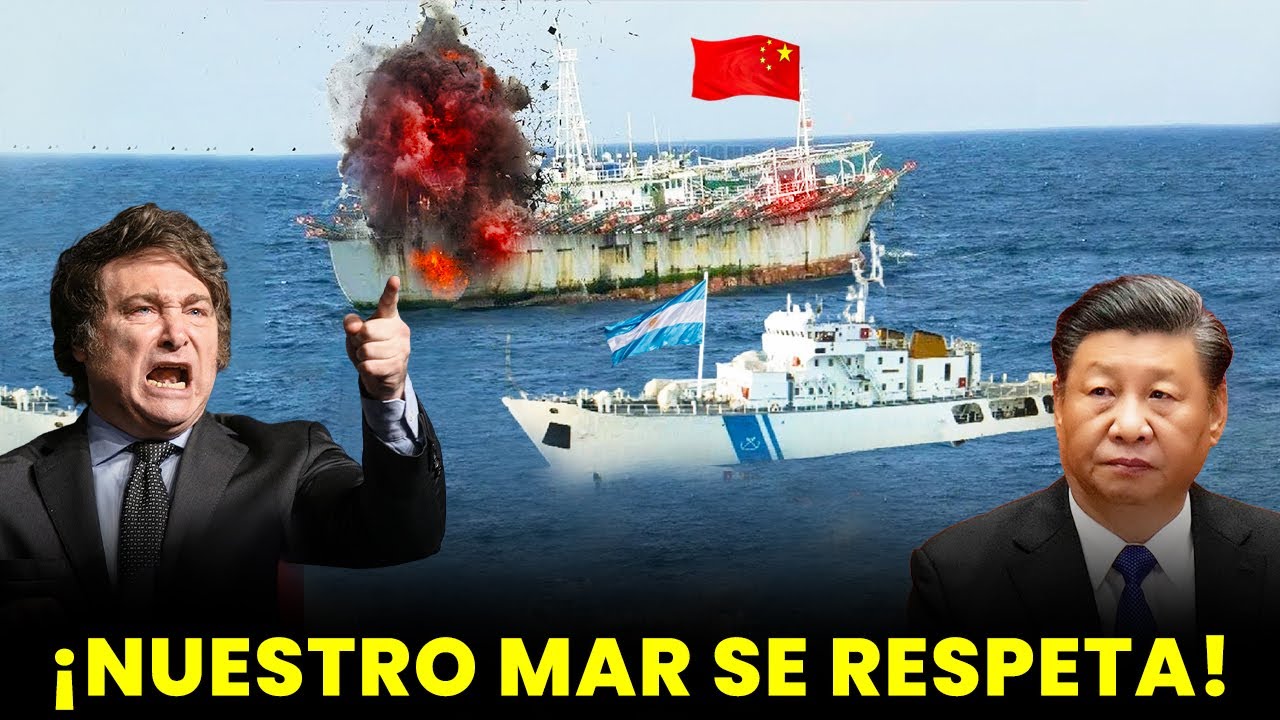 ¡Argentina Aborda el Desafío! ATACA EMBARCACIONES CHINAS en Área Restringida