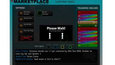 Stick Run 2014 selling bow to bojken doci