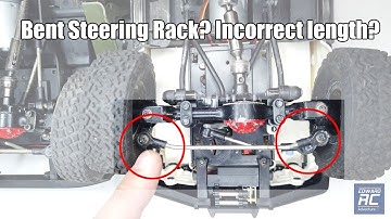 WPL Build Tips - Bent Steering Rack? Wrong length? Defect?