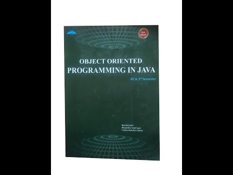 UNIT-1 OOP IN JAVA BCA 3RD SEM TU NEPAL||CLASS B.I.A||