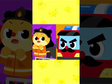 Let's Go! Fire Truck! | Rescue Car | Nursery rhymes & Kids Song | #Cheetahboo #shorts