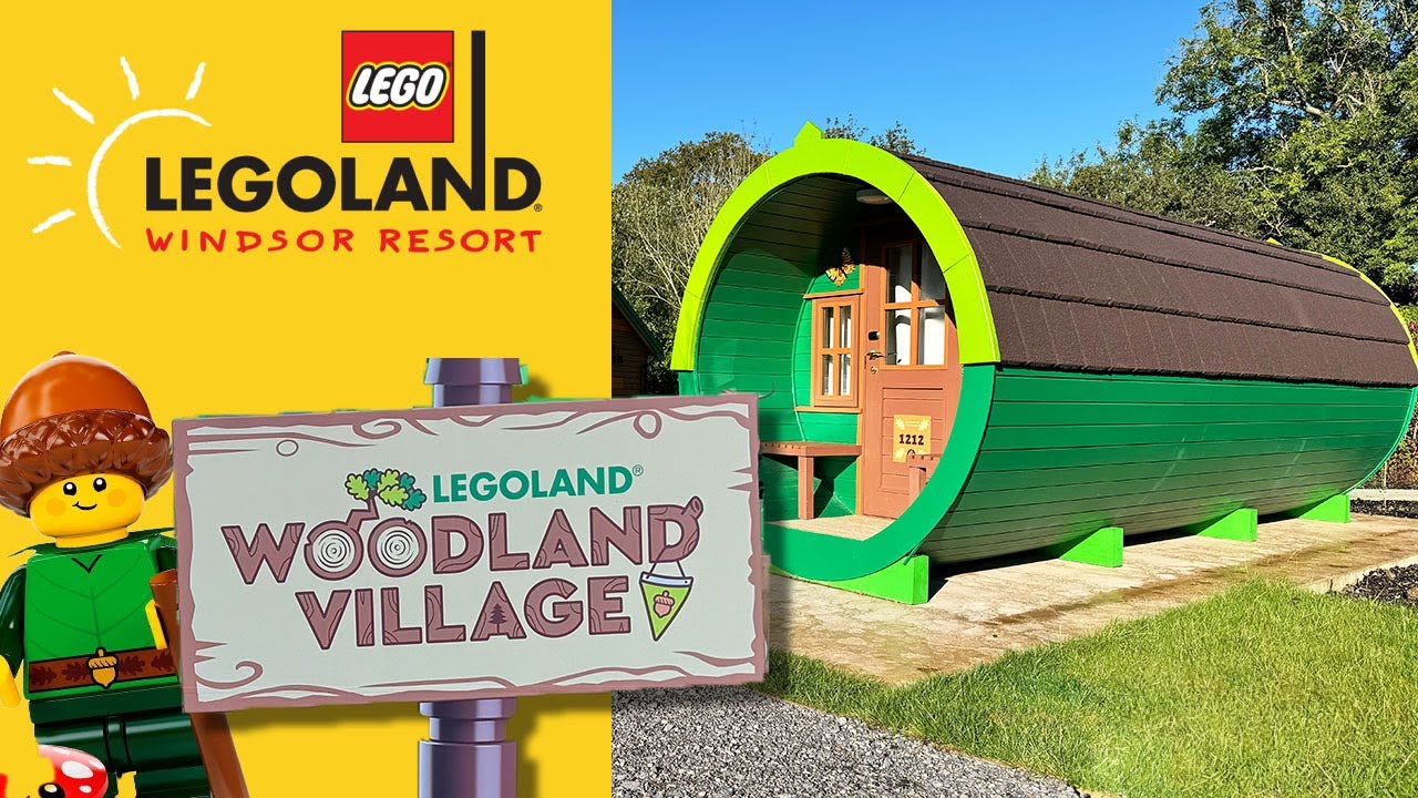 The Cheapest Way to Stay at Legoland Windsor – Woodland Barrel Tour!