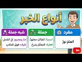 أنواع الخبر في اللغة العربية بطريقة سهلة جدا أنواع الخبر في اللغة العربية بطريقة سهلة جدا