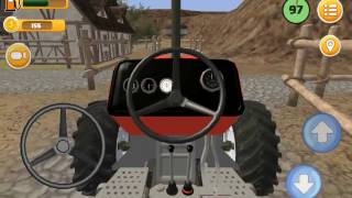 Real Tractor Farming Simulator - Tractor Parking Simulator - E12, Android GamePlay HD screenshot 2