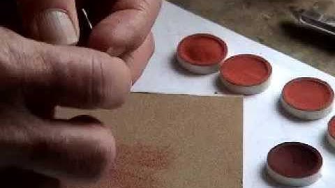 Sanding the Rings with Sandpaper by John A Tuttle from Player-Care.com