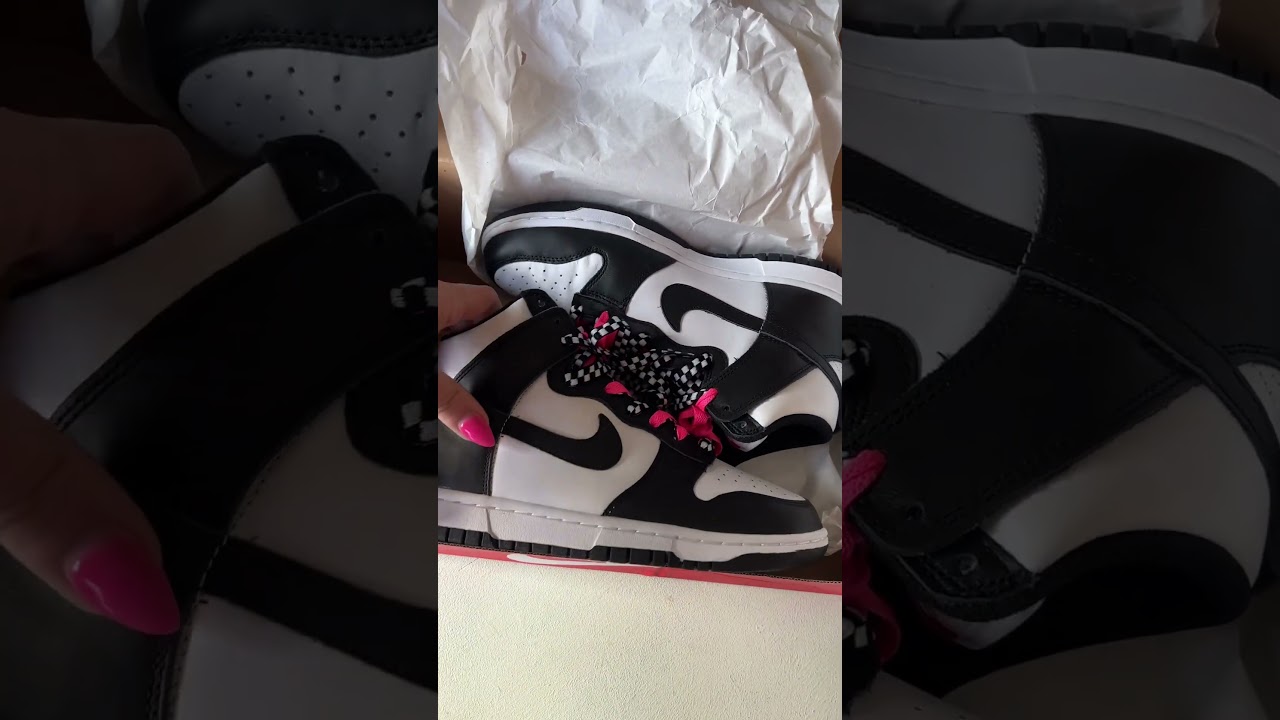 Obsessed with the double laces on my Panda’s 