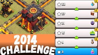 Easily 3 star the 2014 challenge(clash of clans)