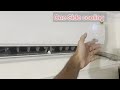 AC cooling one side & normal air other side FIXED