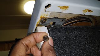 HOW TO REMOVE SCREW FROM ELECTRIC STOVE TOP COVER FOR CLEANING PURPOSES