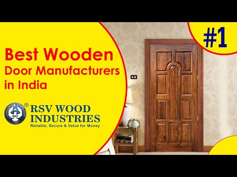 Best Wooden Door manufacturers in India | Wooden door Manufacturers in Gujarat #RSVwoodindustries