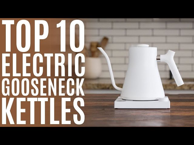 Top 10: Best Electric Gooseneck Kettles of 2021 / Pour Over Coffee