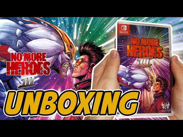 No More Heroes III (Nintendo Switch) Unboxing - YouTube