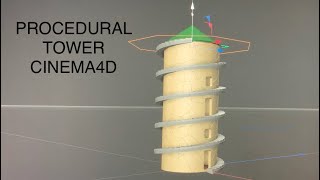 Procedural modeling in Cinema4D