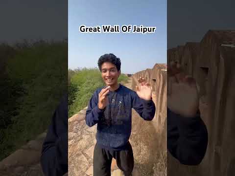 The Great Wall of Jaipur #youtubeshorts #viralshorts