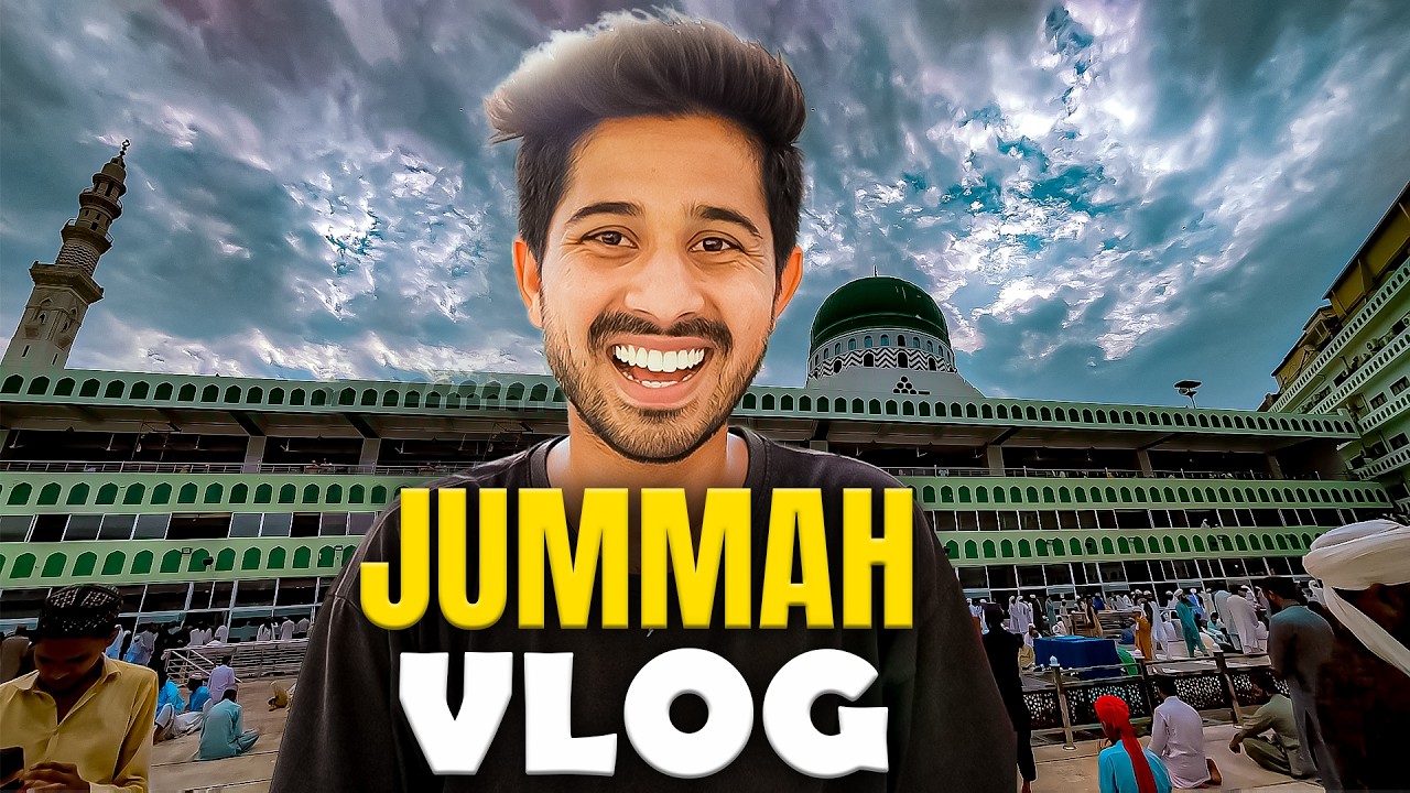 Faizan-e-Madinah Jummah Prayer Experience | Dawat-e-Islami Masjid Vlog | Hasan Raza Qadri |
