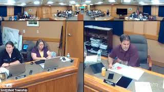 Smithfield Twp. Board of Supervisors Meeting - May 27, 2026