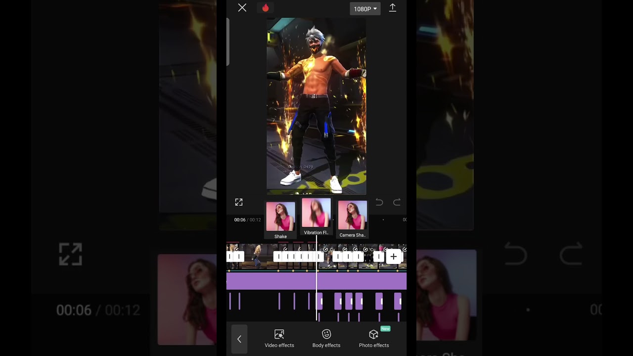 Dancin 3.0 🔥// Capcut editing tutorial, ff edit tutorial, lobby edit ff #shorts