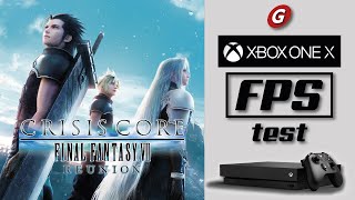 ⚔ CRISIS CORE FINAL FANTASY VII REUNION🔥| FPS Test | Xbox One X