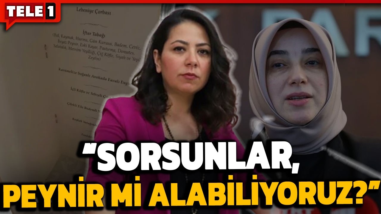 Sera Kadıgil yurttaşlarla birlikte AK Partili Özlem Zengin'e tepki gösterdi! 
