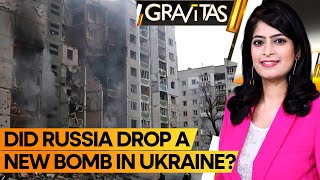 Gravitas: Russia's devastating aerial bombardment of Kharkiv | Moscow using new type of guided bomb?