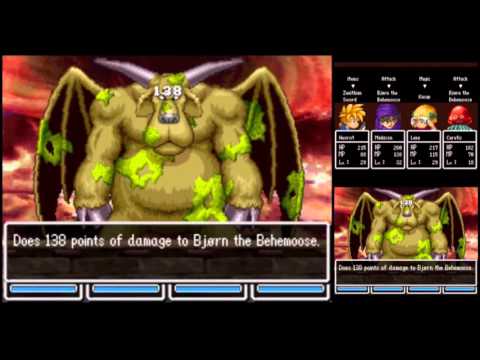 Dragon Quest V [DS] Playthrough #096, Mostroferrato: Boss: Bjørn the Behemoose