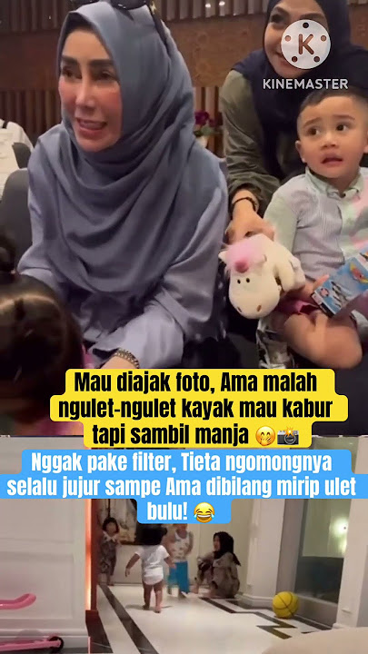 Ama Diajak Foto Malah Ngulet-Ngulet kaya ulet bulu😂#raffiahmad #lily #nagita #ranaimamalika