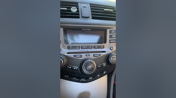 How to Unlock A Honda Accord Radio Error Code