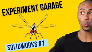 Witness the Magic: 3D Dragonfly Design in SolidWorks Like Never Before! #3dmodeling #3dprinting