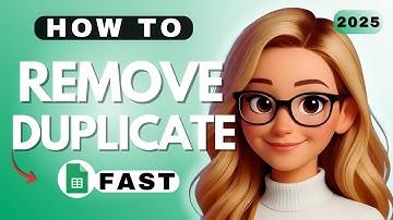How to Remove Duplicates in Google Sheets using Formula