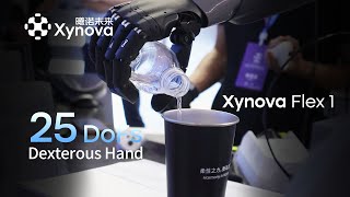 Celebrity Dexterous Hand Demo: Pouring Water Profile