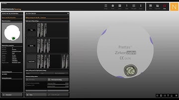 ZirkonZahn Nesting原廠料塊擺盤、車削路徑計算軟體教學