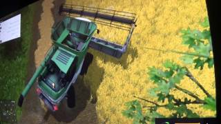 Farming simulator 15, moissonneuse -batteuse Fendt 9460 R.